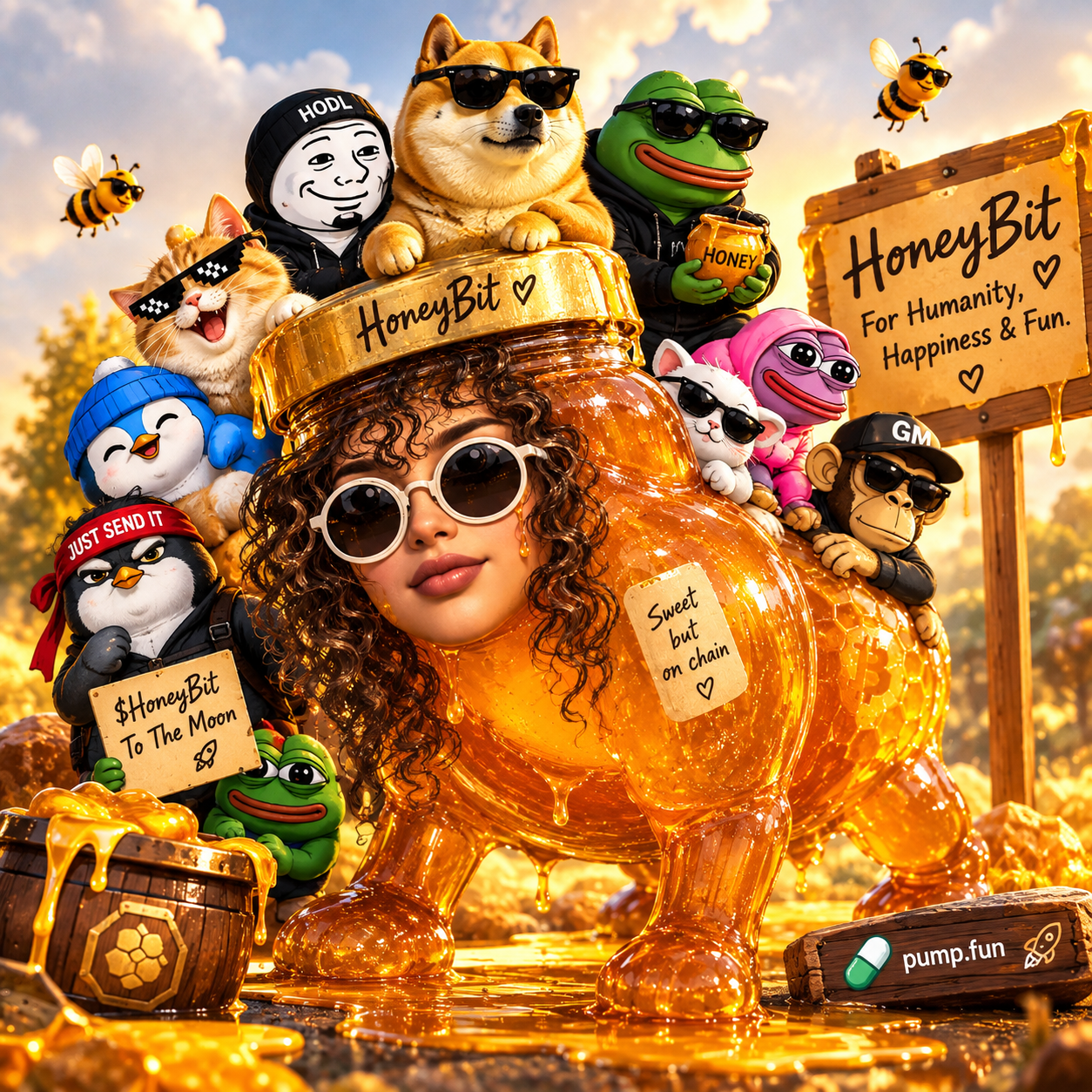 HoneyBit Logo